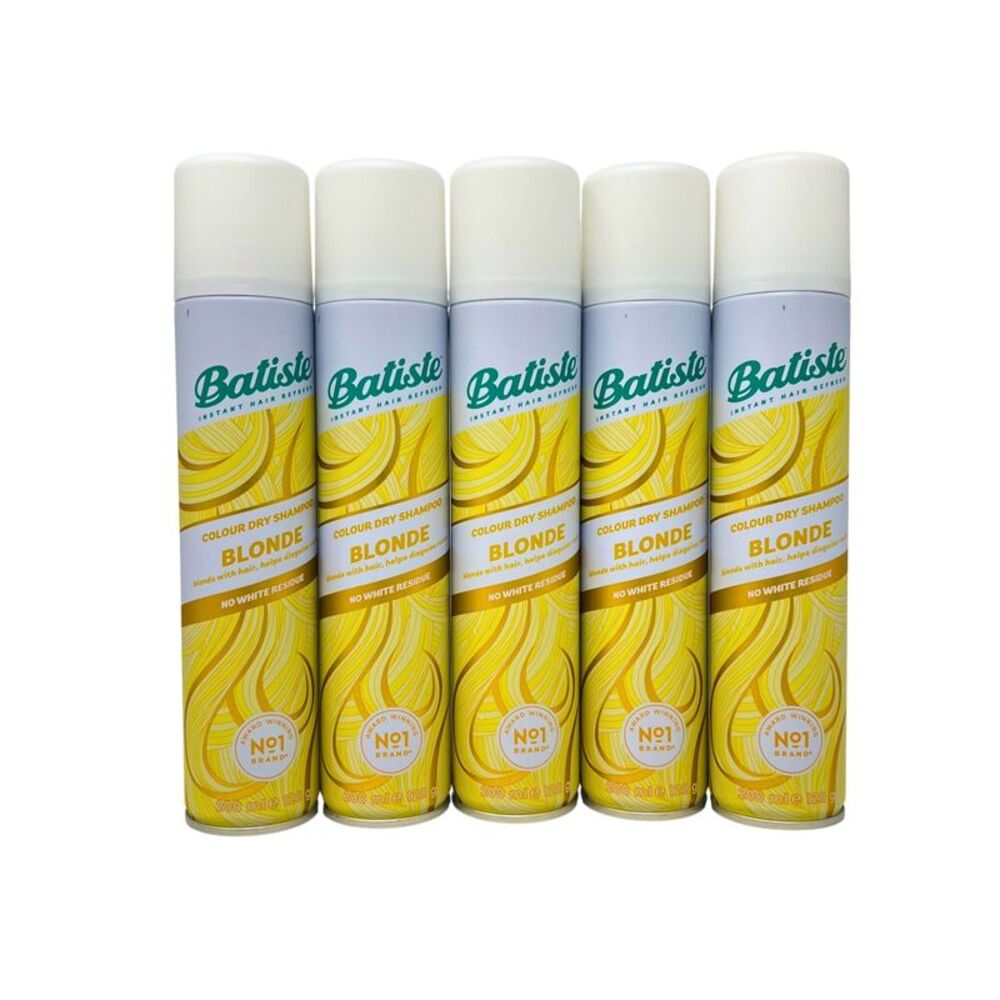 Batiste Dry Shampoo Blonde 6.73 Ounce (199ml) , Pack of 5